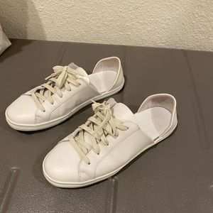 Freda Salvador. Size 7. White EDA D'ORSAY SNEAKER
